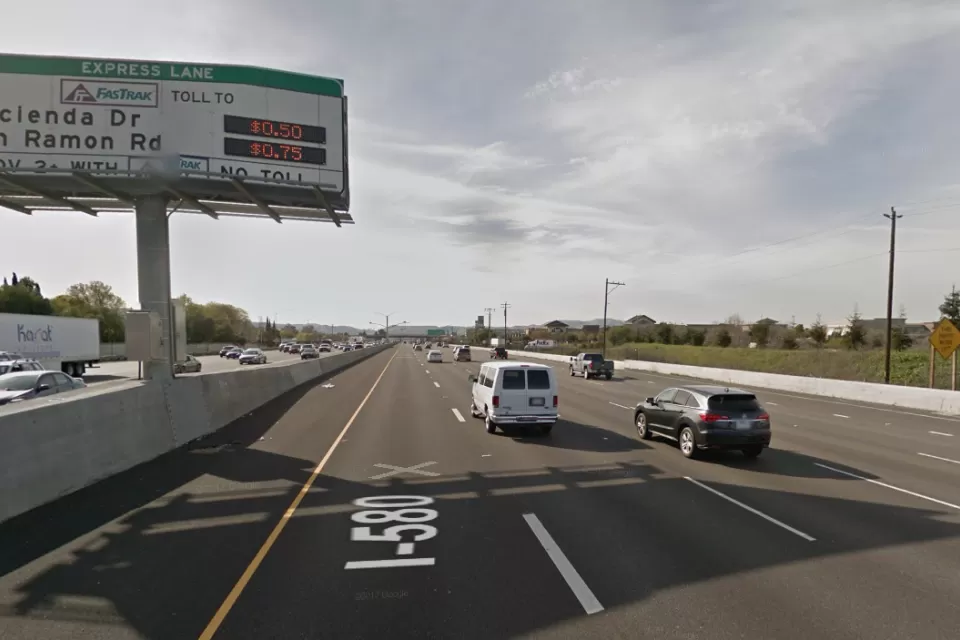 Dublin, California Freeway